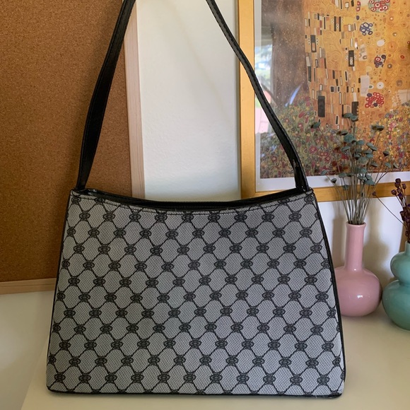 Printed Y2K style shoulder bag - Picture 1 of 5